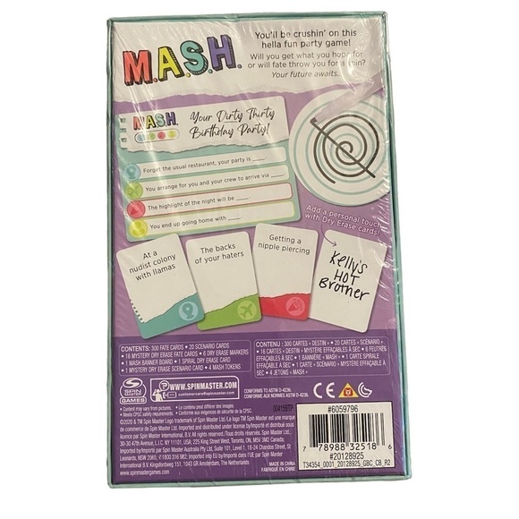 M.A.S.H. Card Game New In Box - Picture 2 of 6